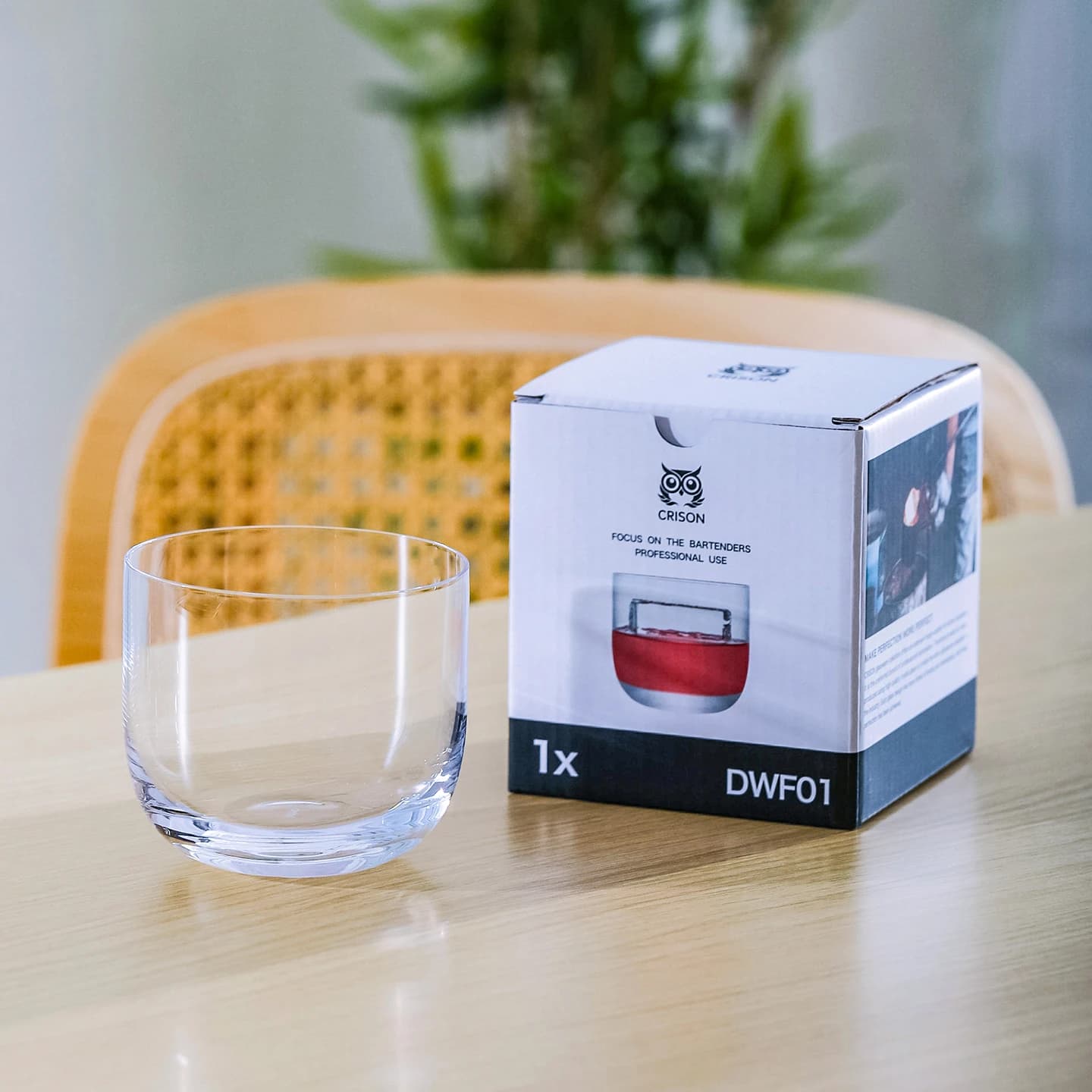 Old Fashioned Whisky Glass