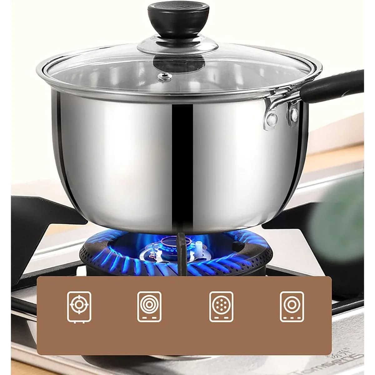 Stainless Steel Baby Food Heating Pot