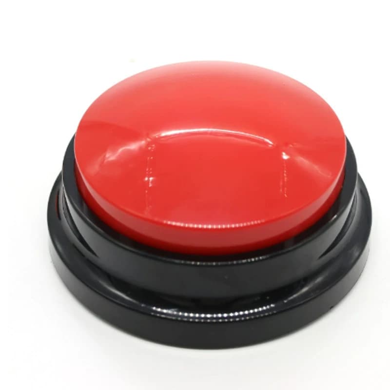Dog Toys Funny Dog Recordable Pet Toys Talking Pet Starters Pet Speaking Buttons Portable Cute Pet Supplies