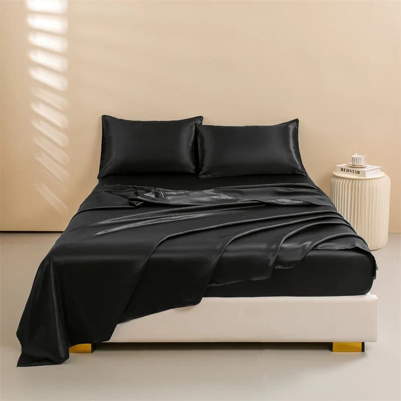 Satin Queen Sheet Set