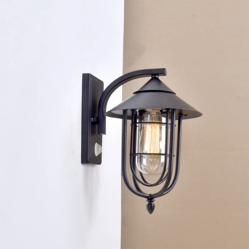LED Wall Lamp Outdoor Sensor Light Simple New for Garden Balcony Corridor Use Energy Efficient Lighting