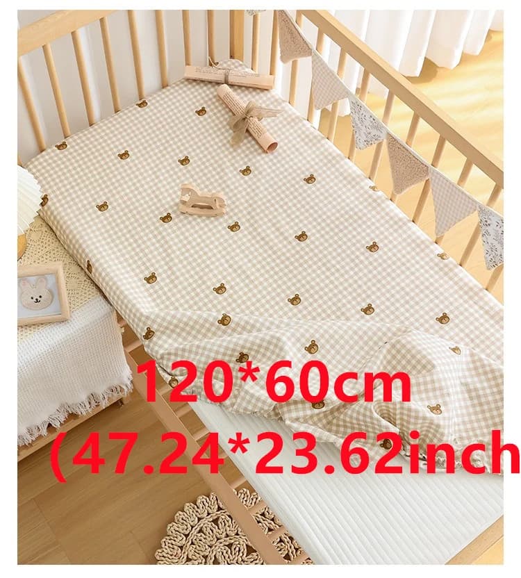 Standard Crib Fitted Sheet Set