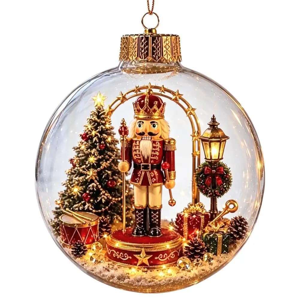 Glowing Christmas Story Ornament