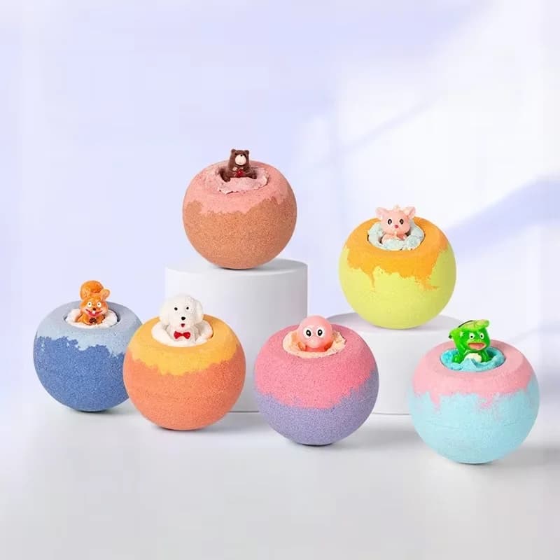 Bath Bomb with Surprise Toy for Kids