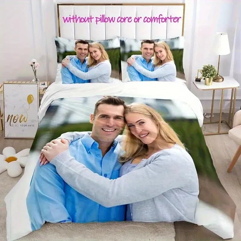 Custom Image Duvet Cover Set King Size