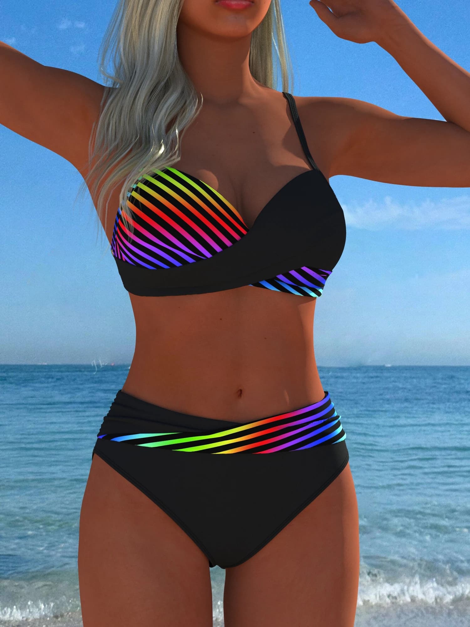 Women's Two Piece Bikini Swimsuit