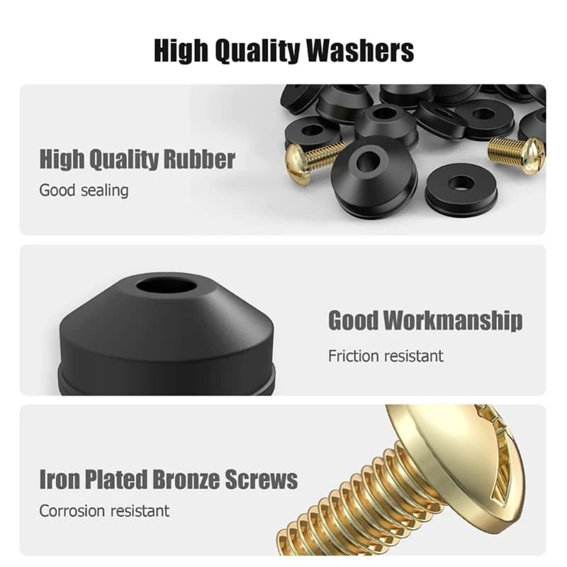 Rubber Sealing Gaskets for Faucets and Showers