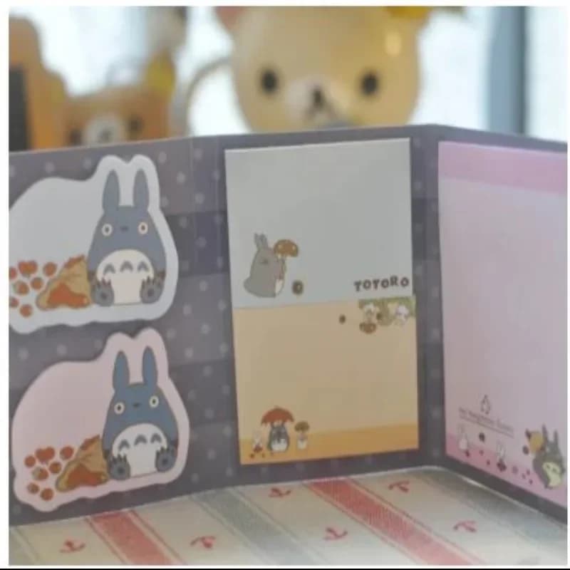 Kawaii Folding Sticky Notes Pad