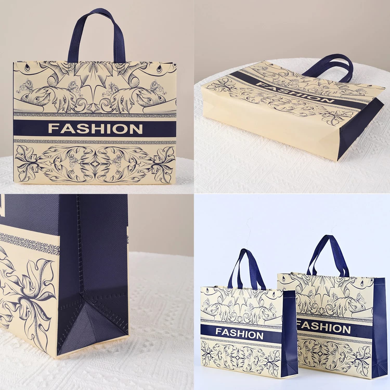 Non-Woven Reusable Shopping Tote Bag