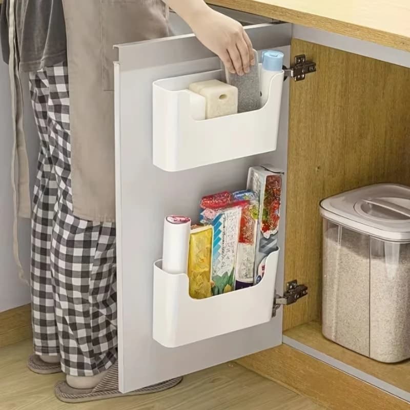Wall-Mounted Storage Cabinet with Door Box