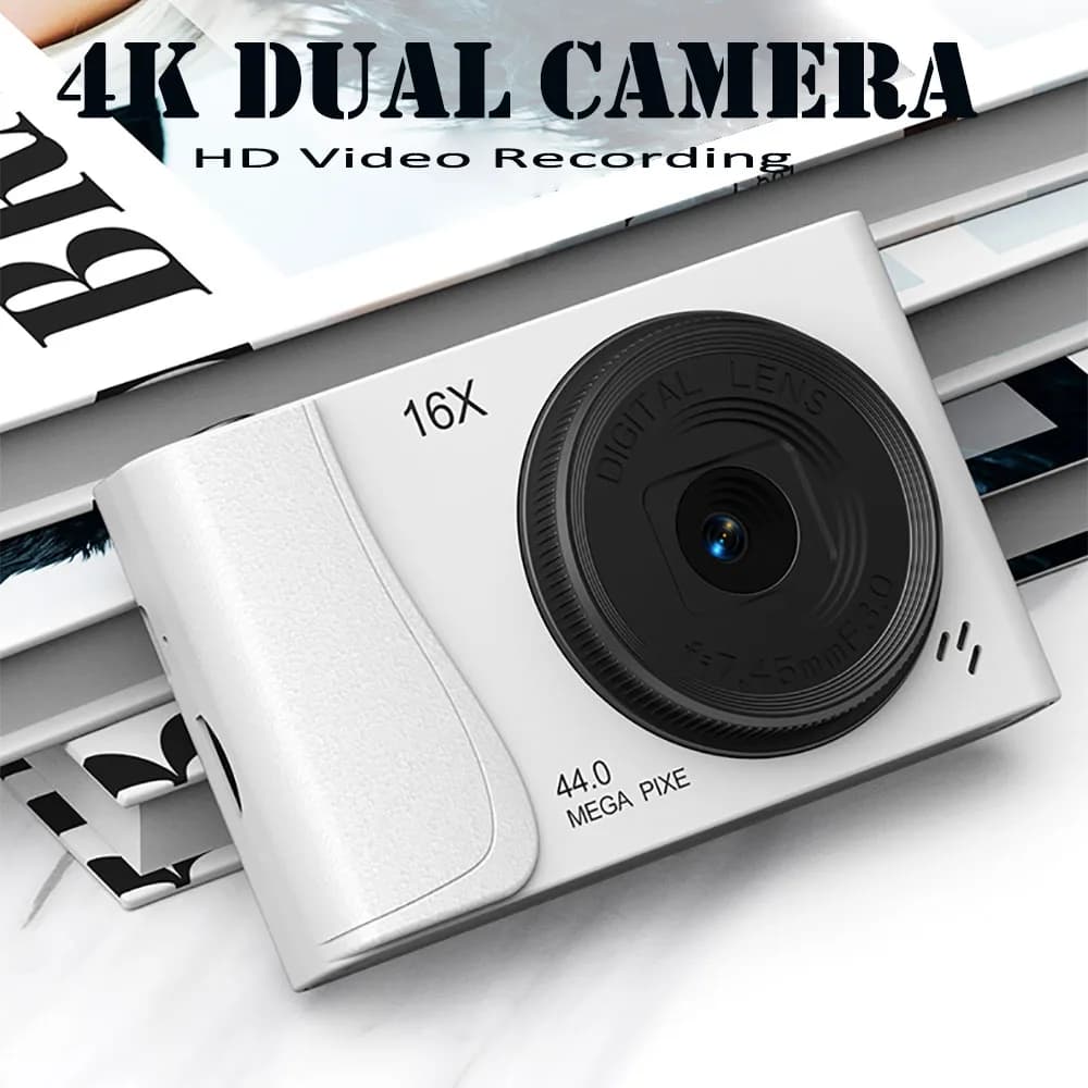 4K Digital Camera with 24MP and 16x Zoom