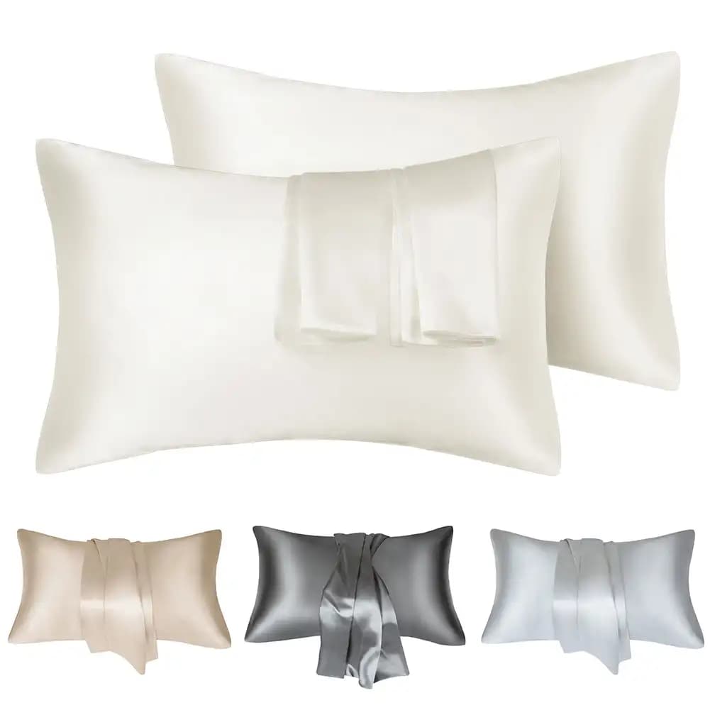 Queen Satin Pillowcase Set