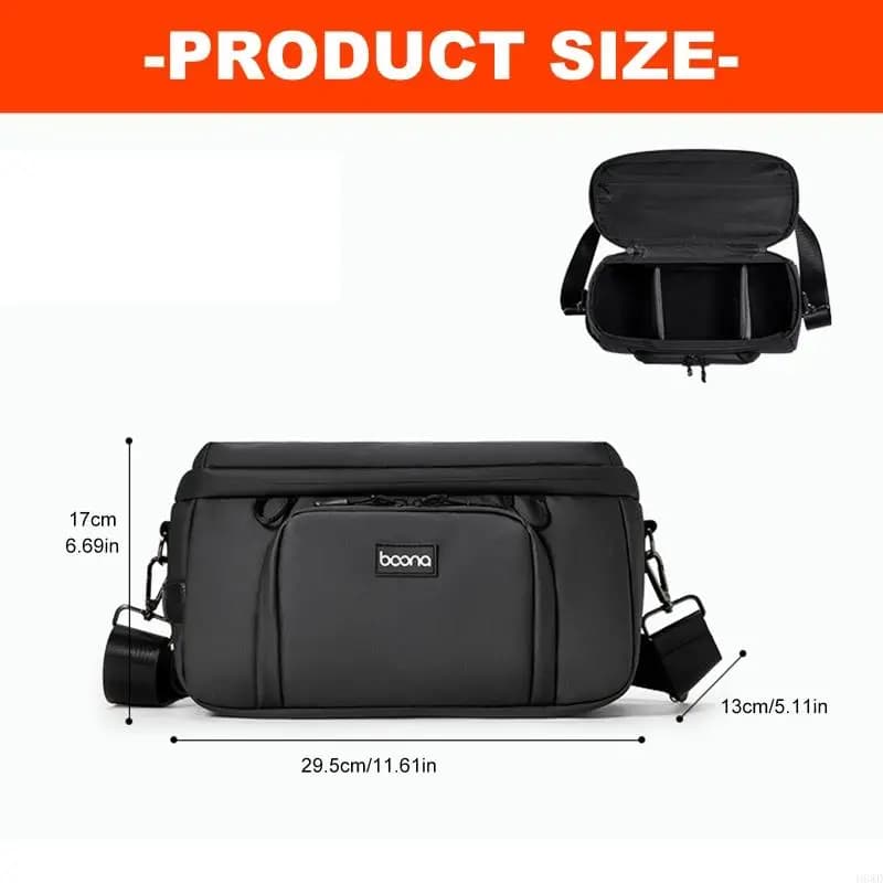 Crossbody Camera Bag with Adjustable Strap