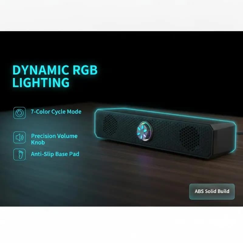 Portable Mini Sound Bar Speaker