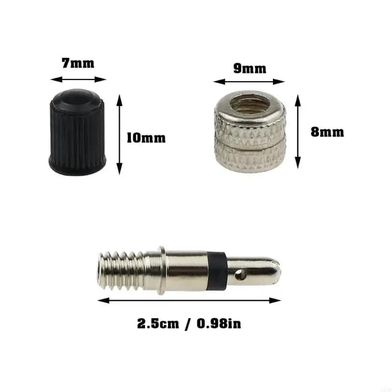 Tire Air Sleeve and Cap Replacement Set