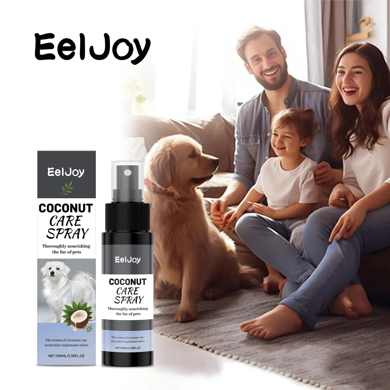 Pet Coconut Care Grooming Spray