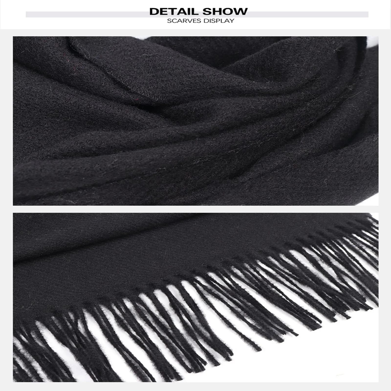Women's Fringe Scarf Wrap