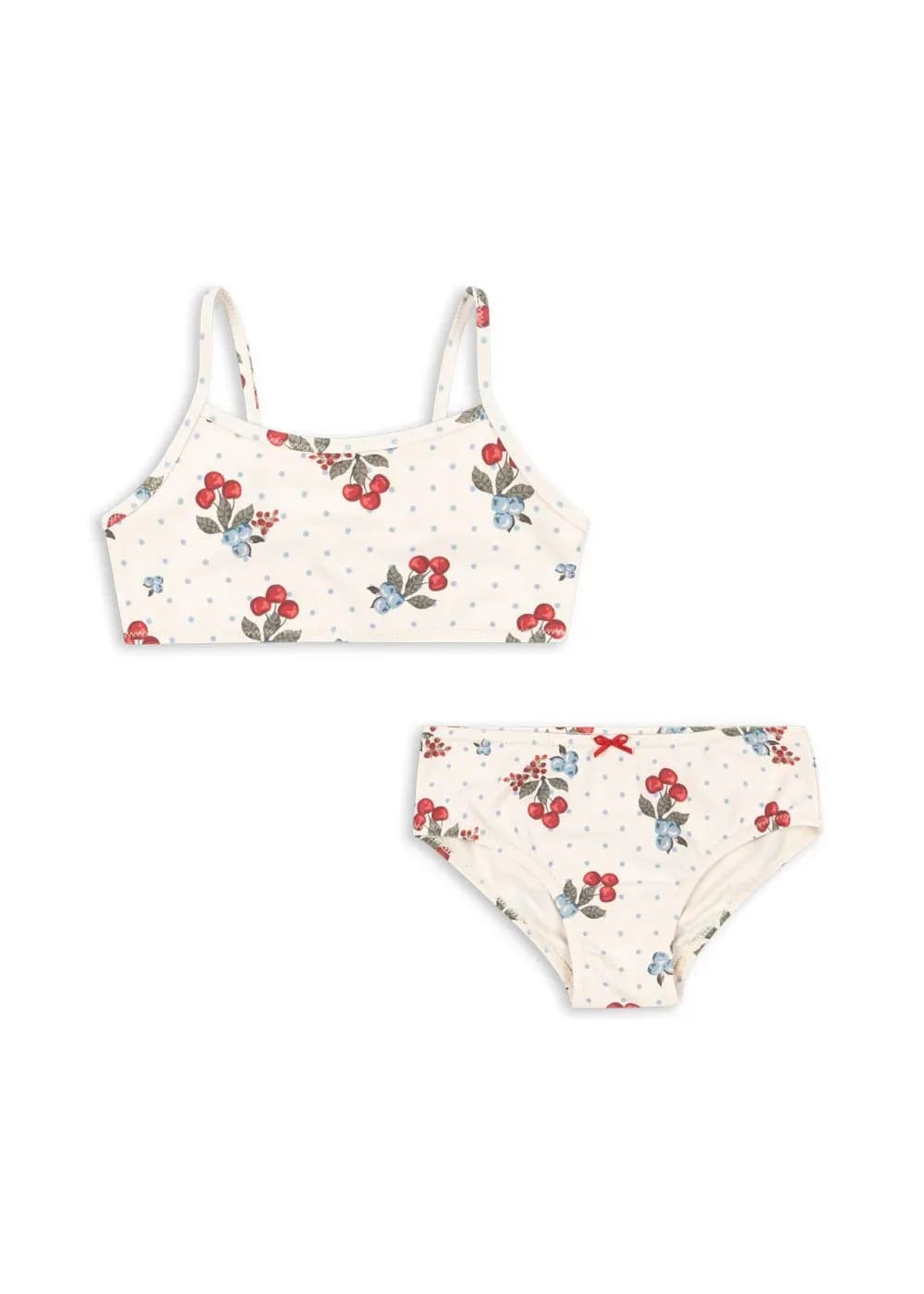 Girls Ruffled Lace Swimsuit Set