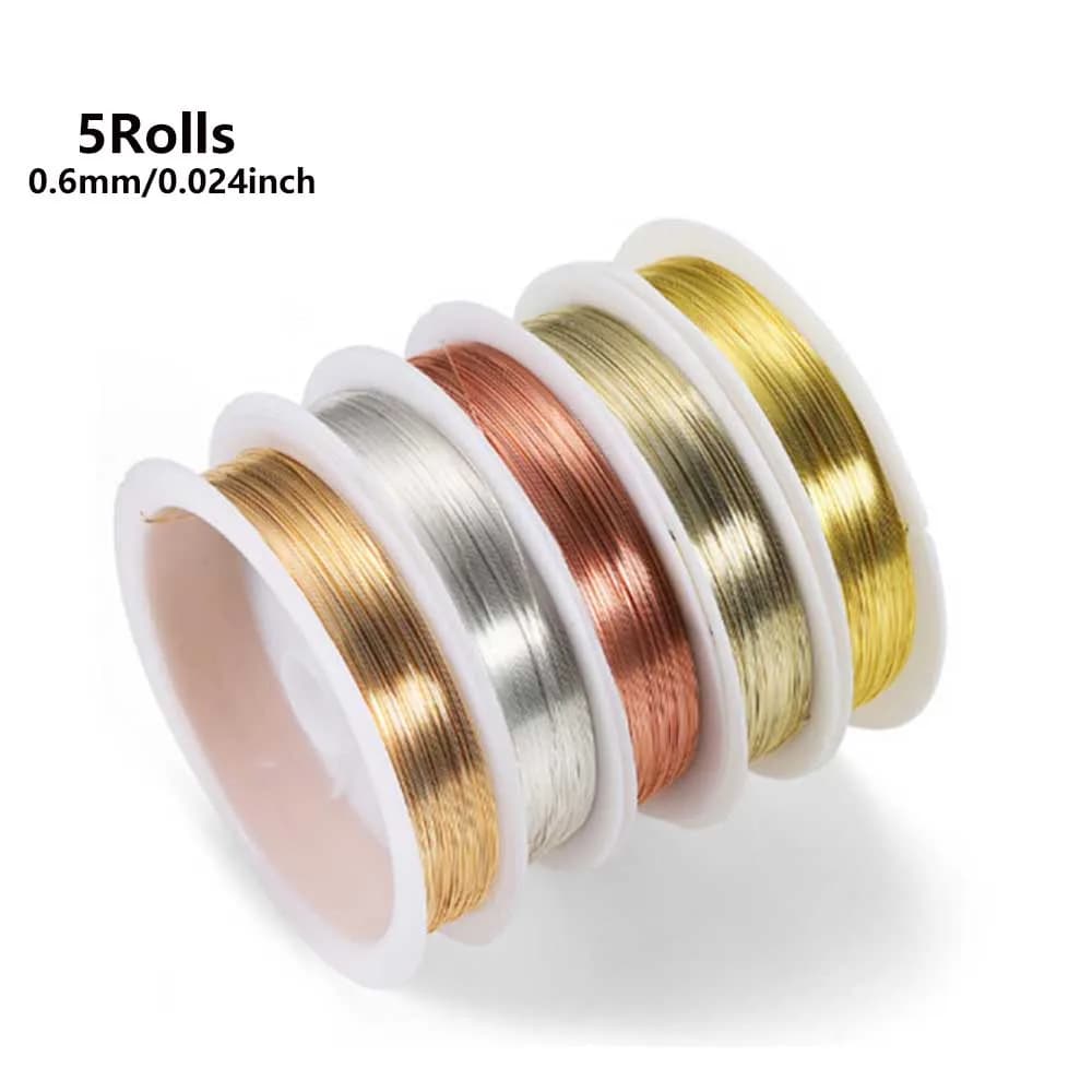 Brass Beading Wire for Jewelry Making
