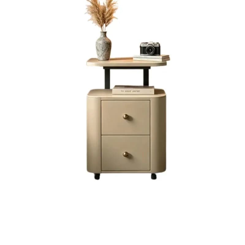 Aesthetic Storage Nightstand Trendy Elegant Bedside Table New Style Functional Nachttisch Home Bedroom Furniture