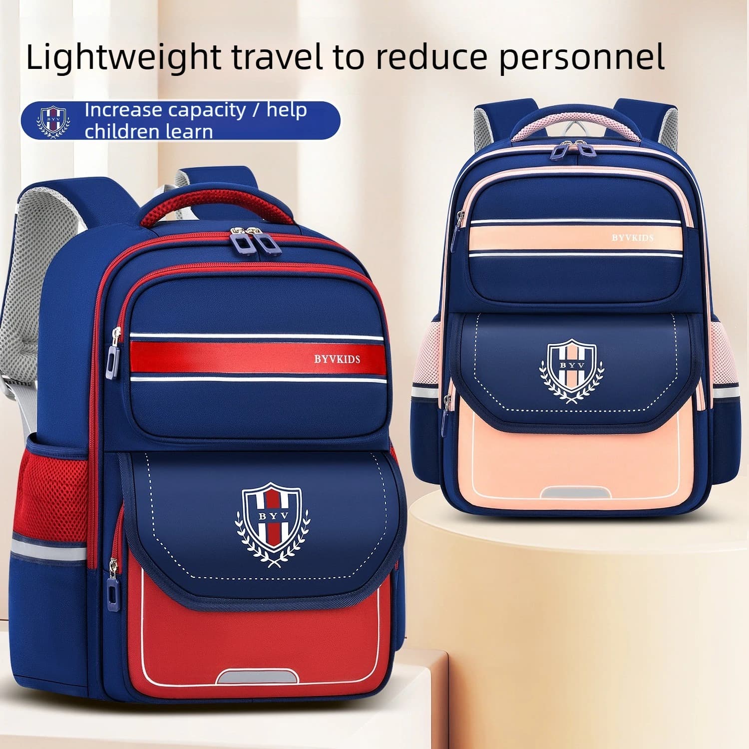 Kids Spine Protection School Backpack