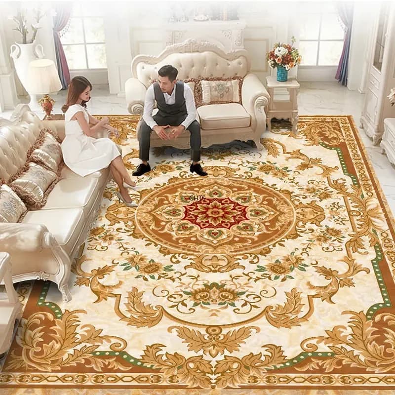 European Living Room Carpet Tatami Rug
