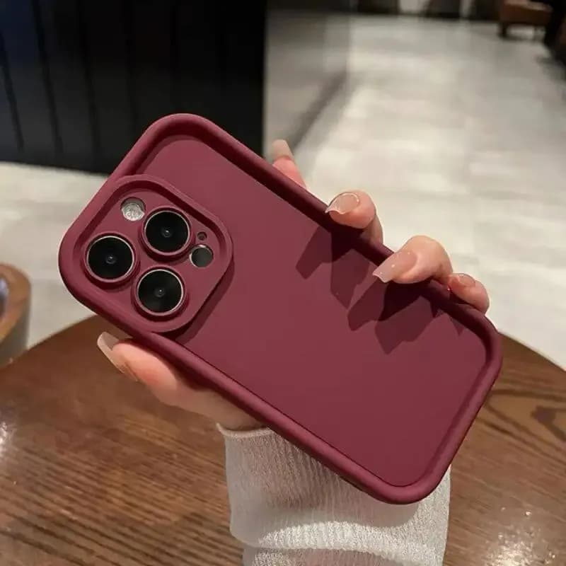 Candy Color Phone Case For iPhone 16 promax 15 14 Pro Max 13 12 mini 11 X Xs XR 7 8 Plus 6s 5 SE Shockproof Soft Silicone Cover
