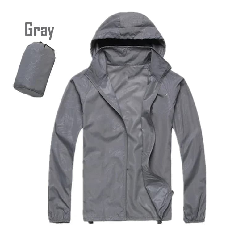 Waterproof Rain Jacket with Sun Protection