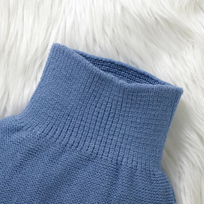 Kids Autumn Winter Blue Sweater Pants Set