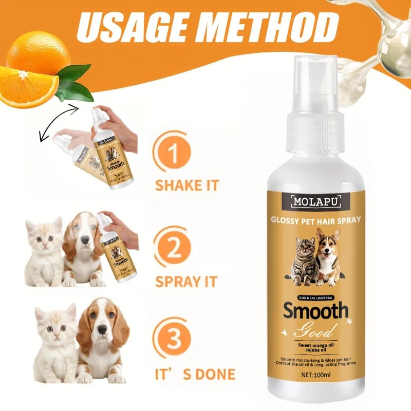Soft and Silky Pet Conditioner Spray