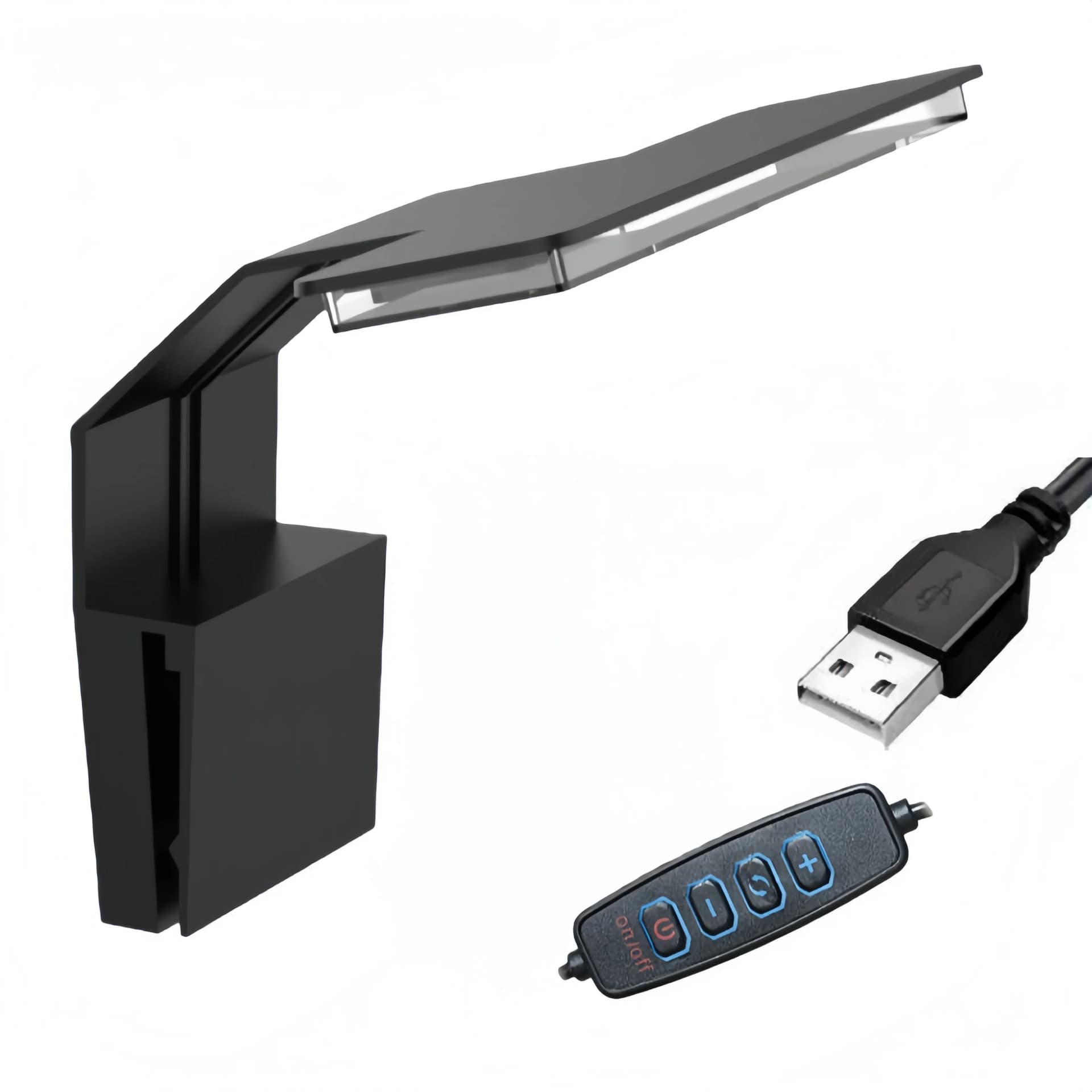 Aquarium USB LED Fish Tank Light Energy Efficient Waterproof Clip on Aquarium Lighting for Aquatic Plants and Small Tanks