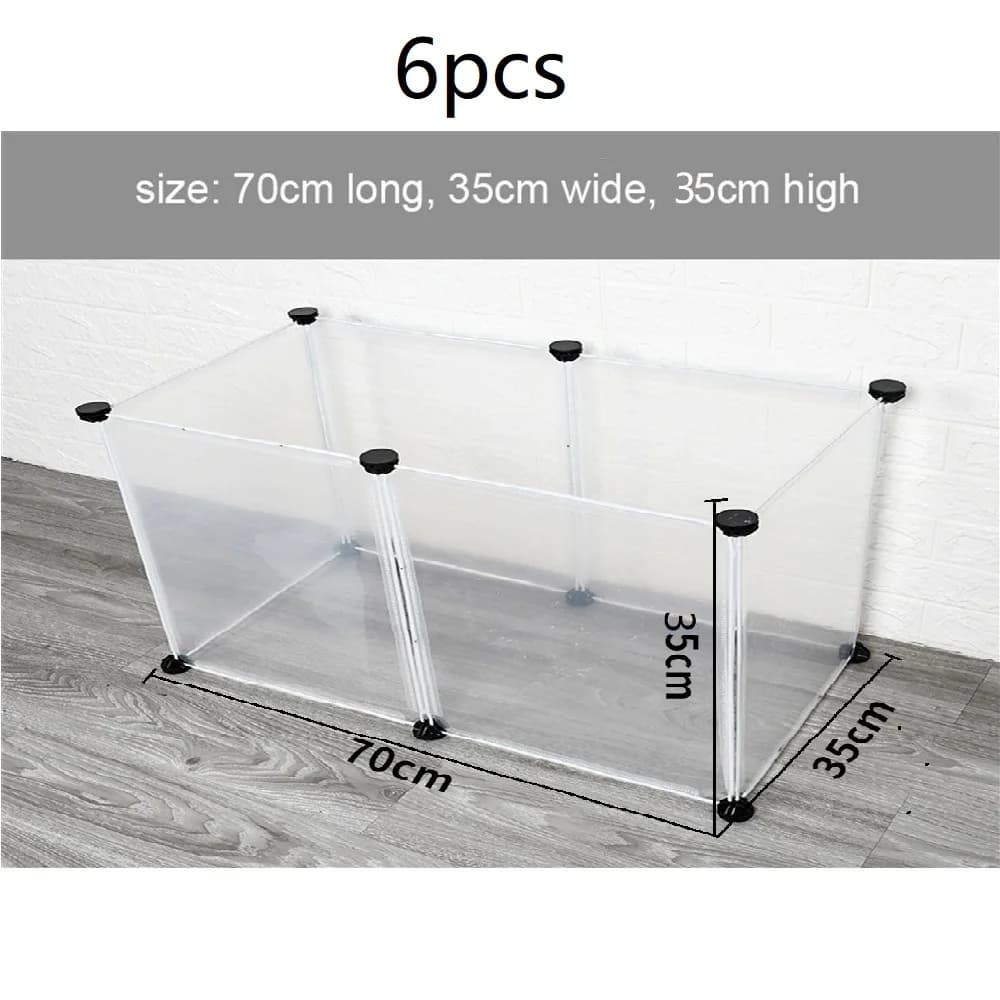 Foldable Pet Playpen Fence Freely Combinable