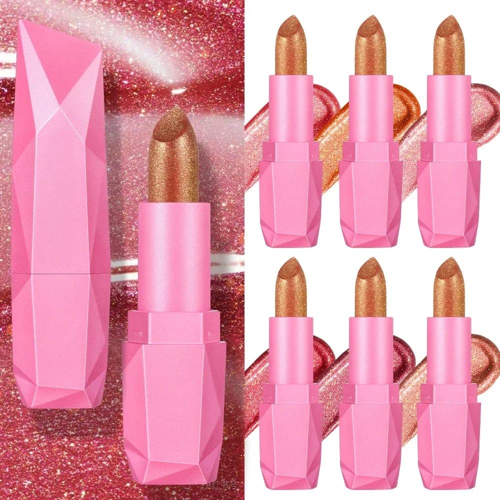 Metallic Glitter Hydrating Lipstick