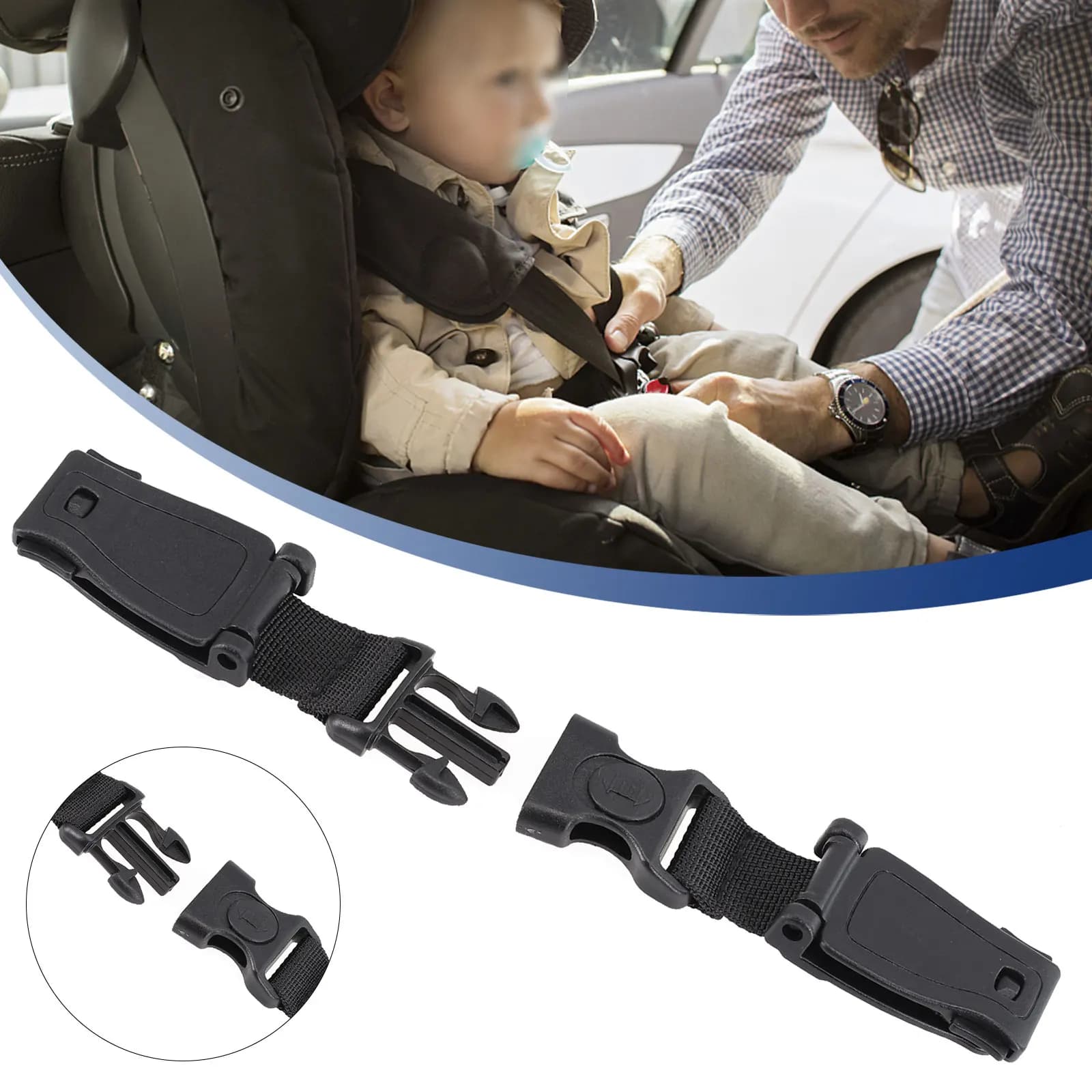 Car Seat Chest Clip Buckle