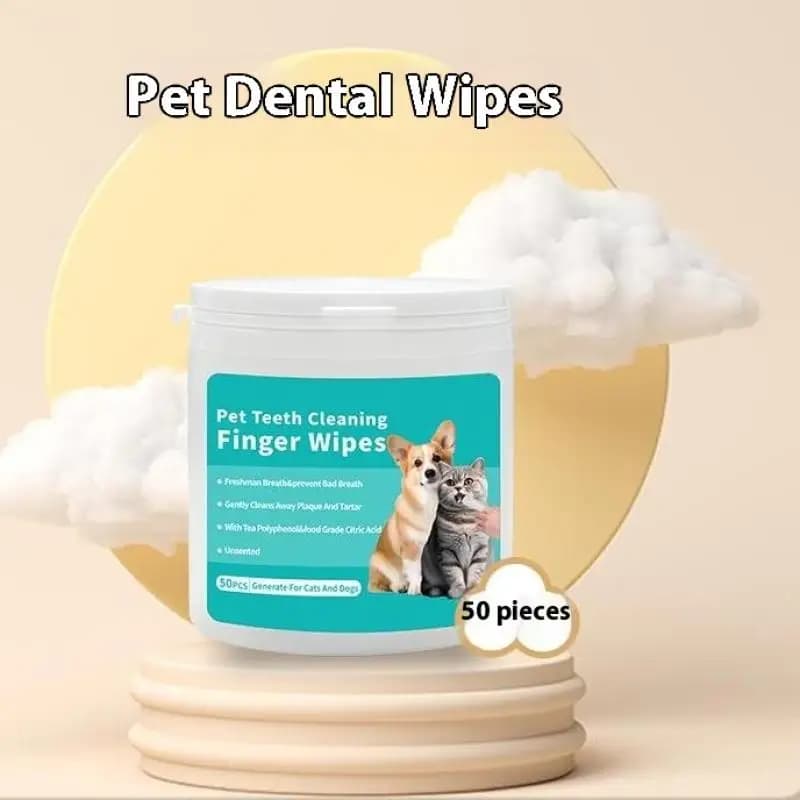 Pet Ear Cleaning Hand Towel Wipes Gentle Formula Suitable For Dogs And Cats Effectively Removes Earwax And Dirt Ieal For Dasly G