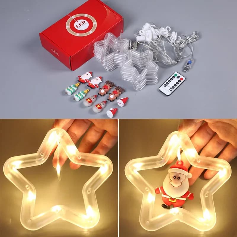 Christmas LED Strip Lights with Remote Control