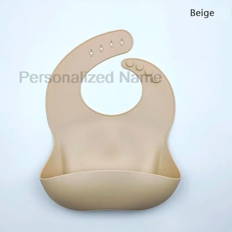Silicone Baby Bib With Food Catcher Pocket
