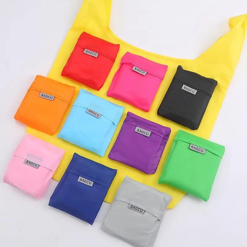 Reusable Foldable Canvas Shopping Tote