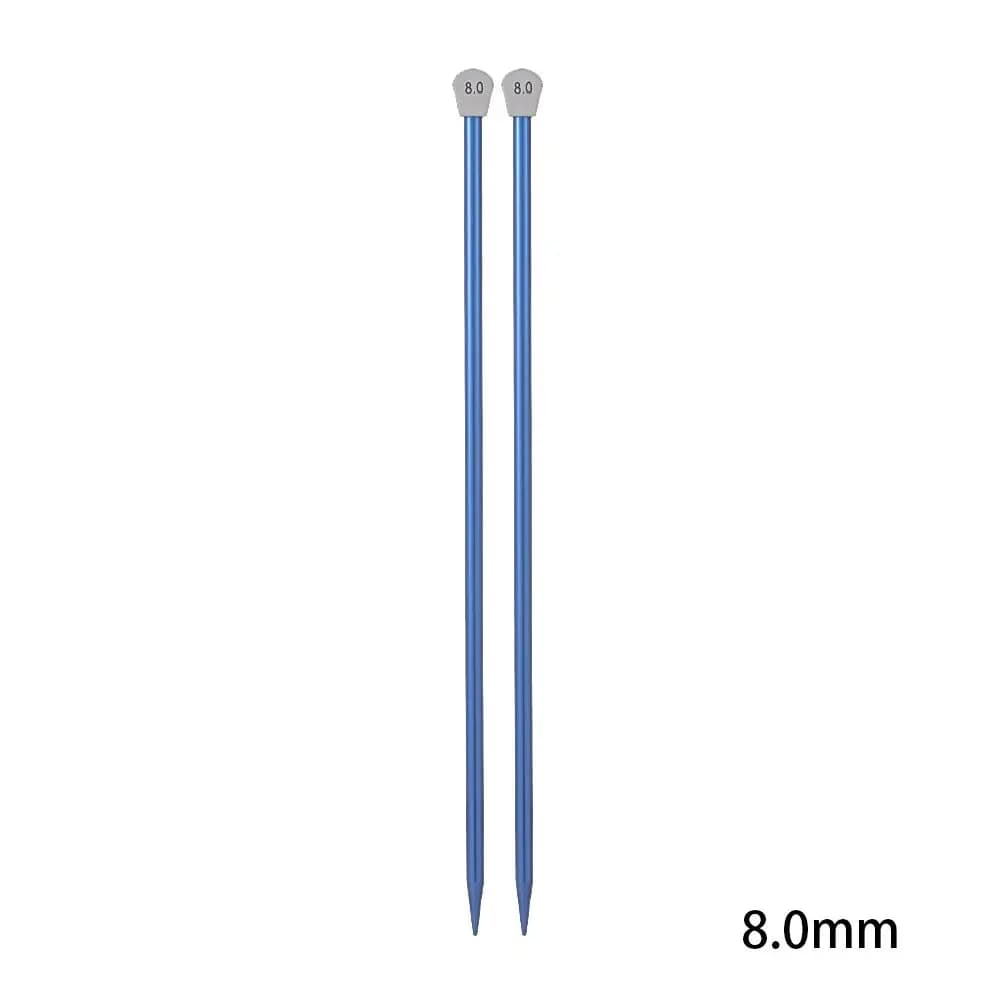 Aluminum Straight Knitting Needles 35cm