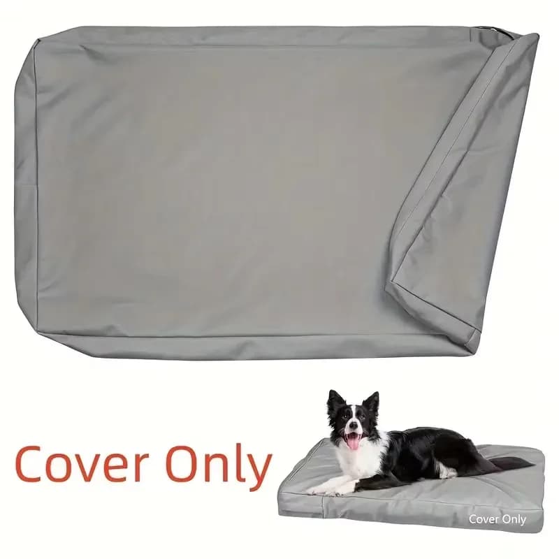 Washable Dog Bed Cover with Zipper