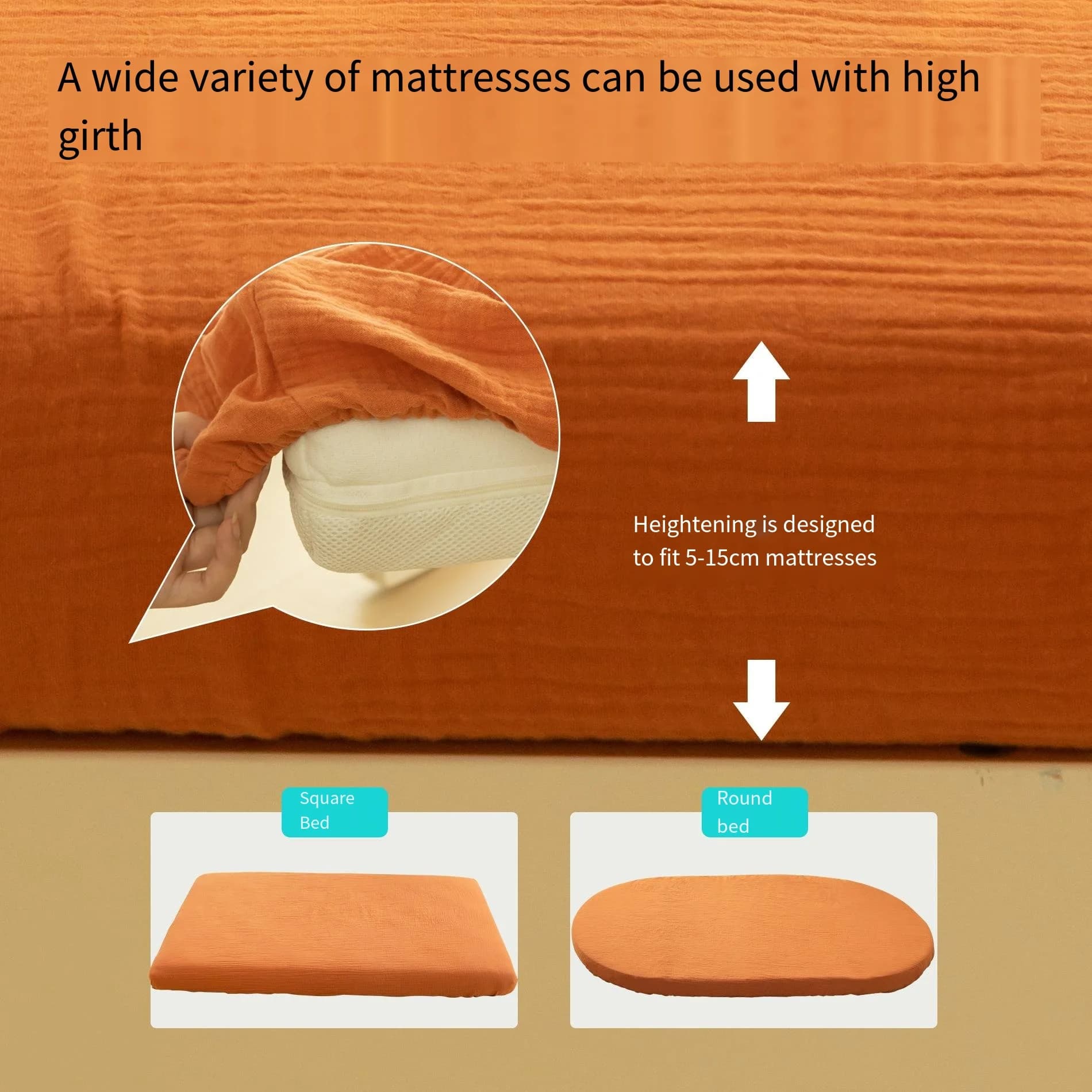 Cotton Fitted Crib Sheet
