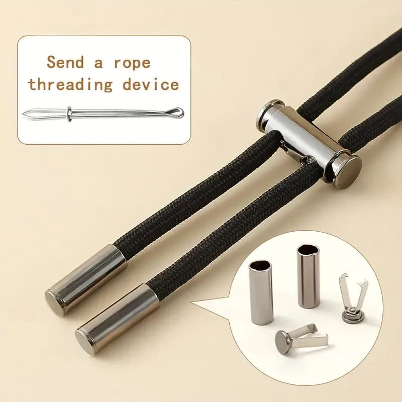 2M Elastic Drawstring Band with Threading Device