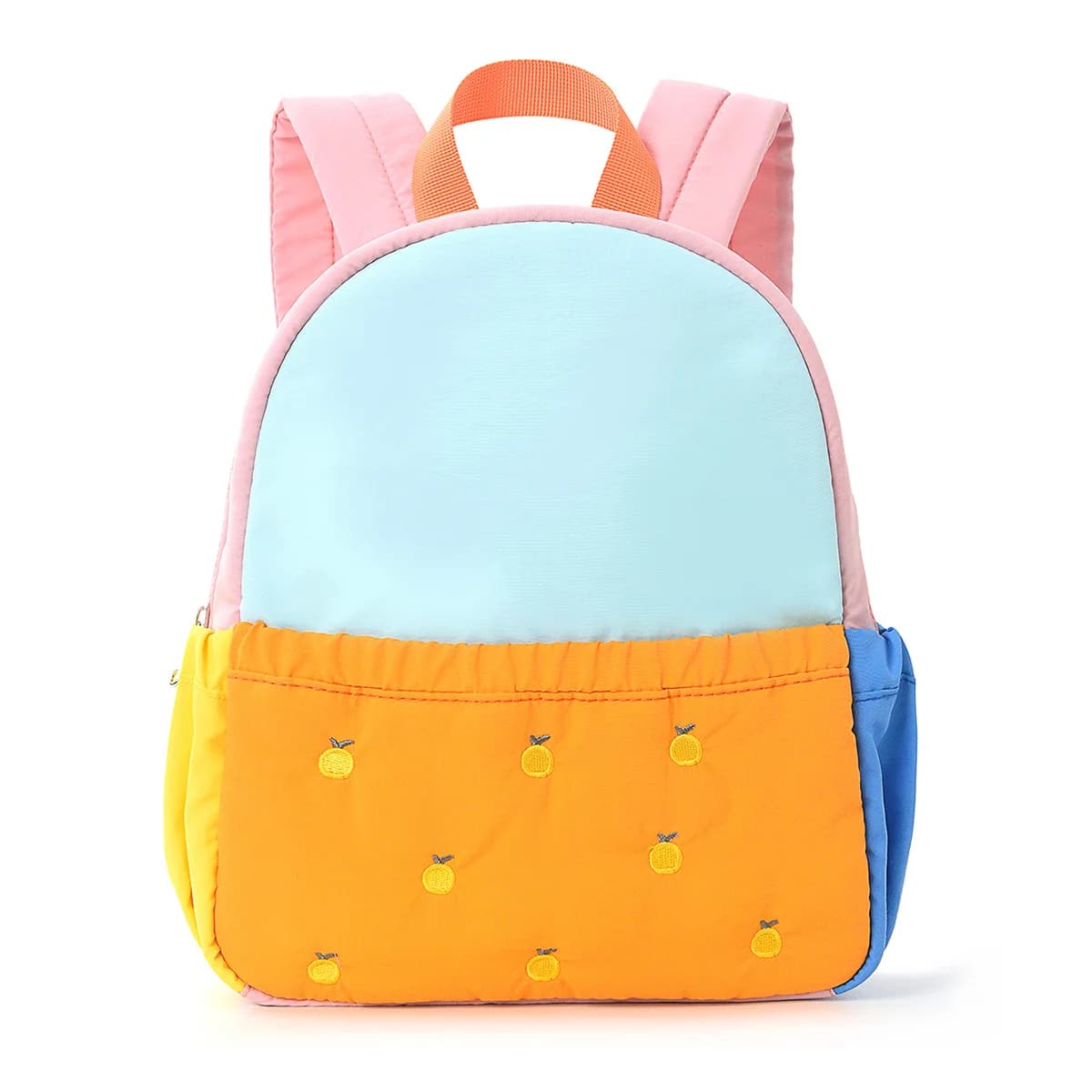 Children's Apple-Pattern School Backpack