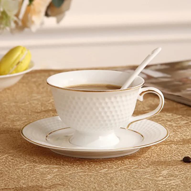 Porcelain Tea and Coffee Cup Set