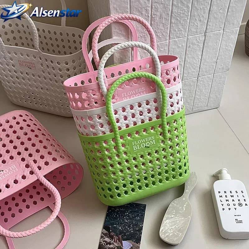 Handheld Bathroom Storage Basket