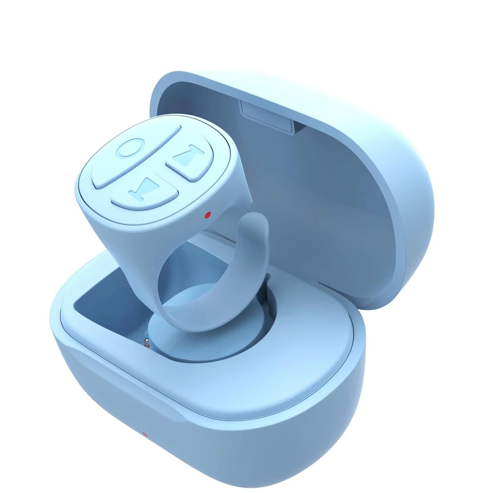 GITFOS Phone Remote Control for TikTok Scroller Ring Bluetooth Page Turning Ring Roller Both Camera Remote Control Function