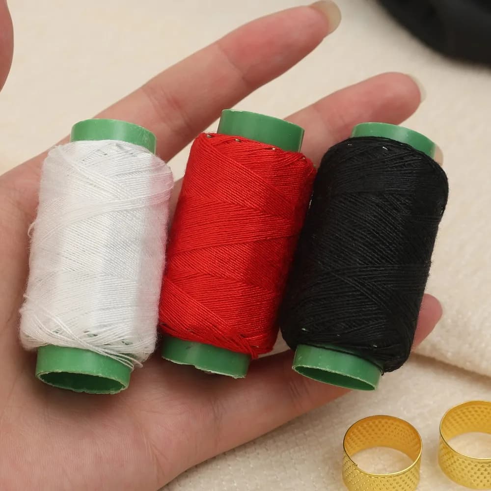 Big Eye Sewing Needle Set with Threading Tools