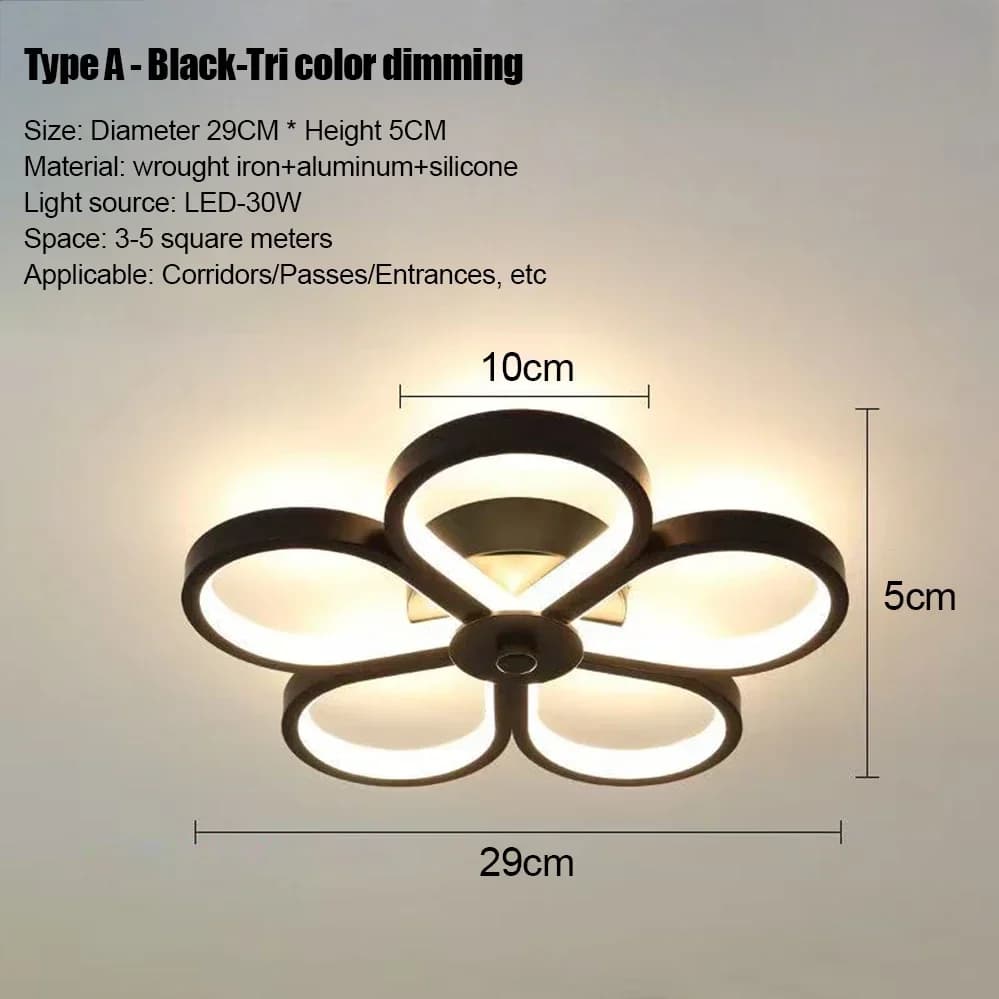 LED Strip Aisle Ceiling Lights Modern Minimalist Living Room Lamps For Balcony Entrance Home Decor Fixtures various styles