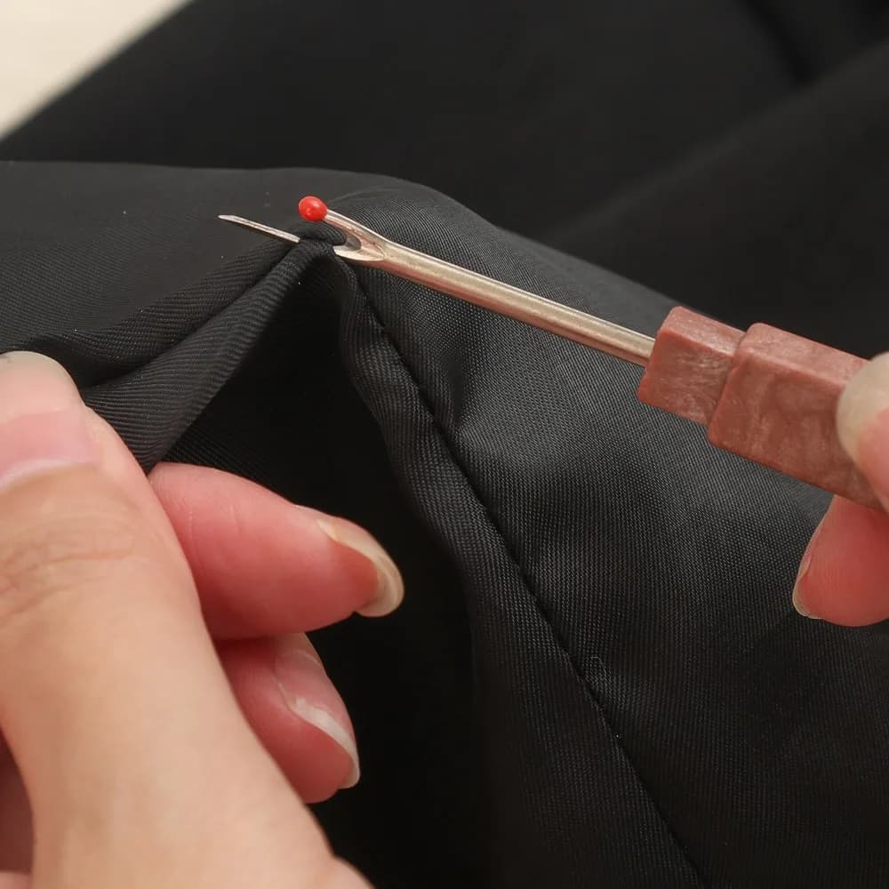 Big Eye Sewing Needle Set with Threading Tools