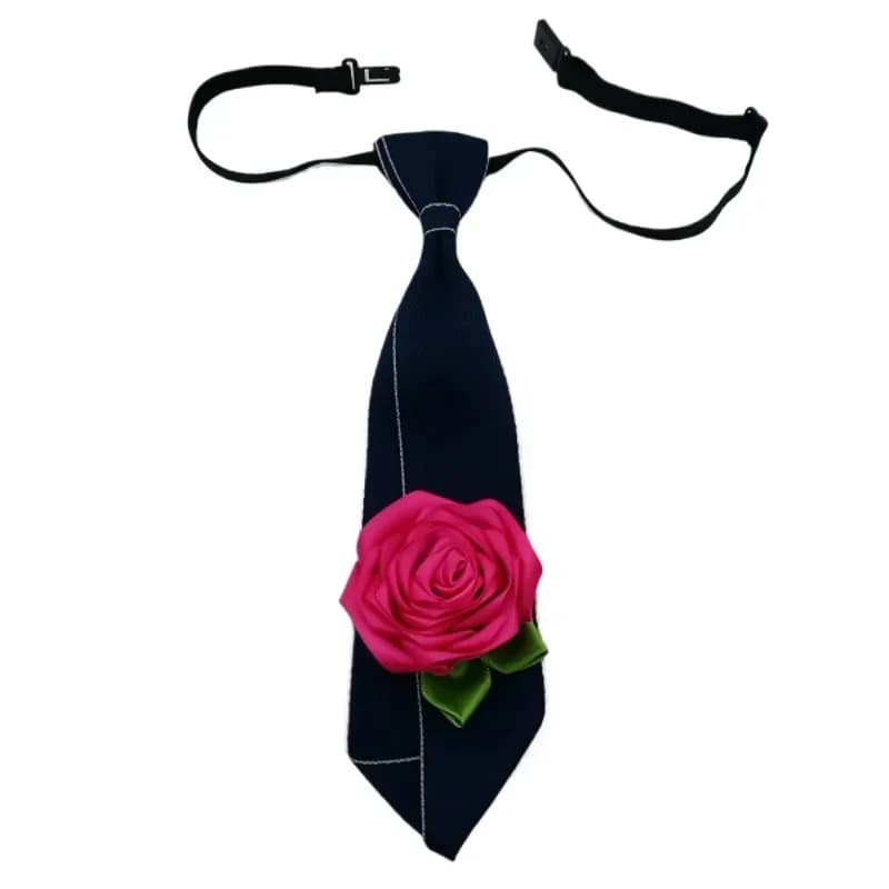Retro Rose Bow Tie